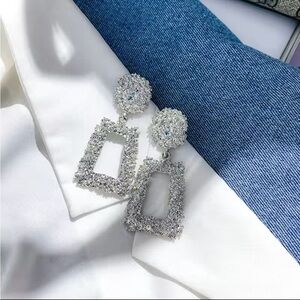 Vintage Geometric Stud Earrings Statement Party Earring Gift Women Jewelry 1pair